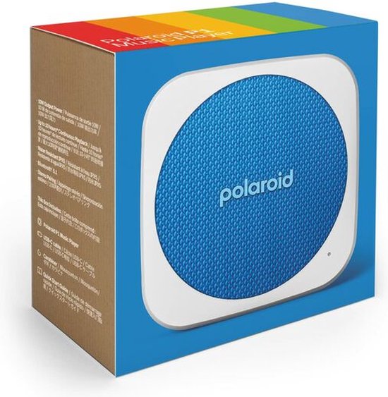 Polaroid - P1 Music Player - Bluetooth Speaker - Blauw/Wit van Polaroid — afbeelding 3