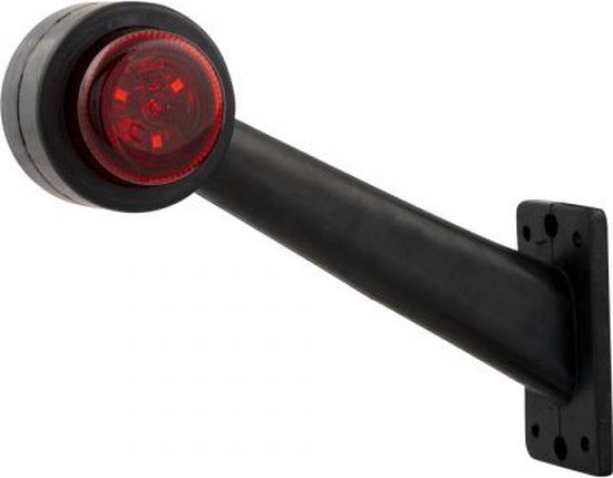 Feu de largeur LED rouge/blanc 45 degrés gauche 12-24V - TRAILEGEAR