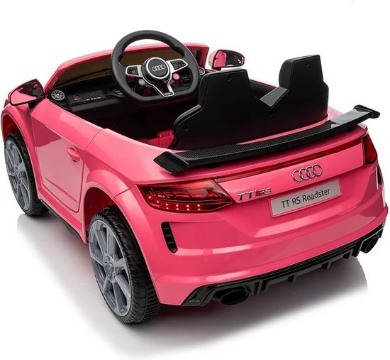 Voiture électrique enfant Audi TT RS Roadster rose 12v, télécommand