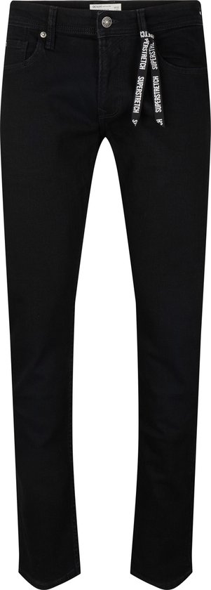 TOM TAILOR slim PIERS black denim Heren Jeans - Maat 32/32