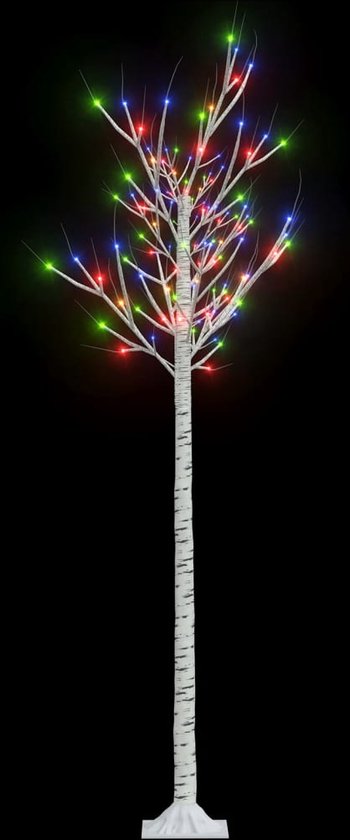 vidaXL de Noël Willow avec 180 LED Intérieur et extérieur 1,8 m Multicolore