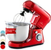 Bol.com Klarstein Bella Pico 2G Keukenmachine - 1300W - 17PS - 6 Vermogensstanden - 5 L - RVS Kom - Planetair Mixsysteem - Stijvol Roeren Kneden of Kloppen - Krachtig En Compact - Aluminium Gegoten Kneedhaak - Meerdere Kleuren Beschikbaar - Rood aanbieding Bol.com Klarstein Bella Pico 2G Keukenmachine - 1300W - 17PS - 6 Vermogensstanden - 5 L - RVS Kom - Planetair Mixsysteem - Stijv... aanbieding