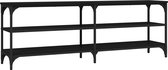 vidaXL-Tv-meubel-140x30x50-cm-bewerkt-hout-zwart
