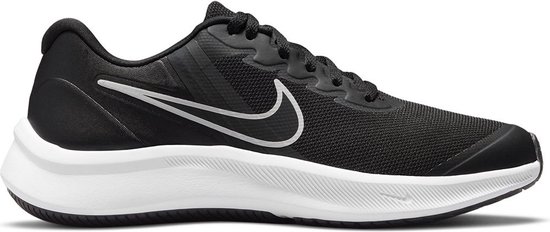 Nike Star Runner 3 Unisex Sportschoenen - Black/Dk Smoke Grey-Dk Smoke Grey - Maat 37.5
