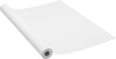 Feuille de meuble auto-adhésive 500x90 cm PVC blanc