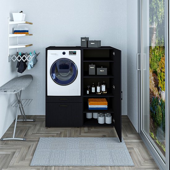 Dubbele wasmachine sokkel met uittrekbare planken wit kopen? | .nl Dubbele wasmachine sokkel met uittrekbare planken wit kopen? | .nl