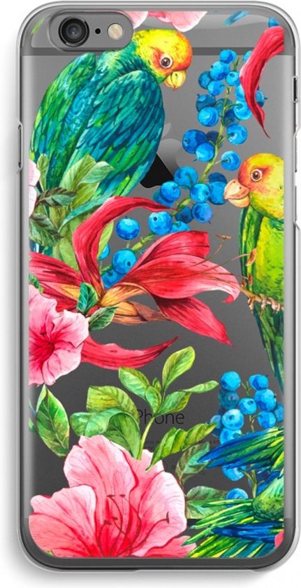 Case Company® - Coque iPhone 6 / 6S - Perroquets - Coque souple pour  téléphone -... | bol