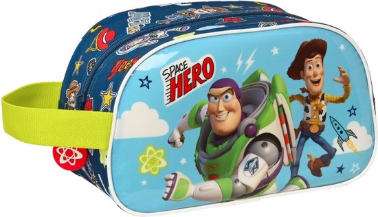 Toilettas voor Kinderen Toy Story Space Hero Kinderen Marineblauw Lichtgroen (26 x 15 x 12 cm)