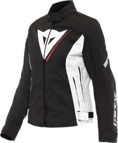 Dainese Veloce Lady D-Dry Jacket Black White Lava Red 44 - Maat - Jas