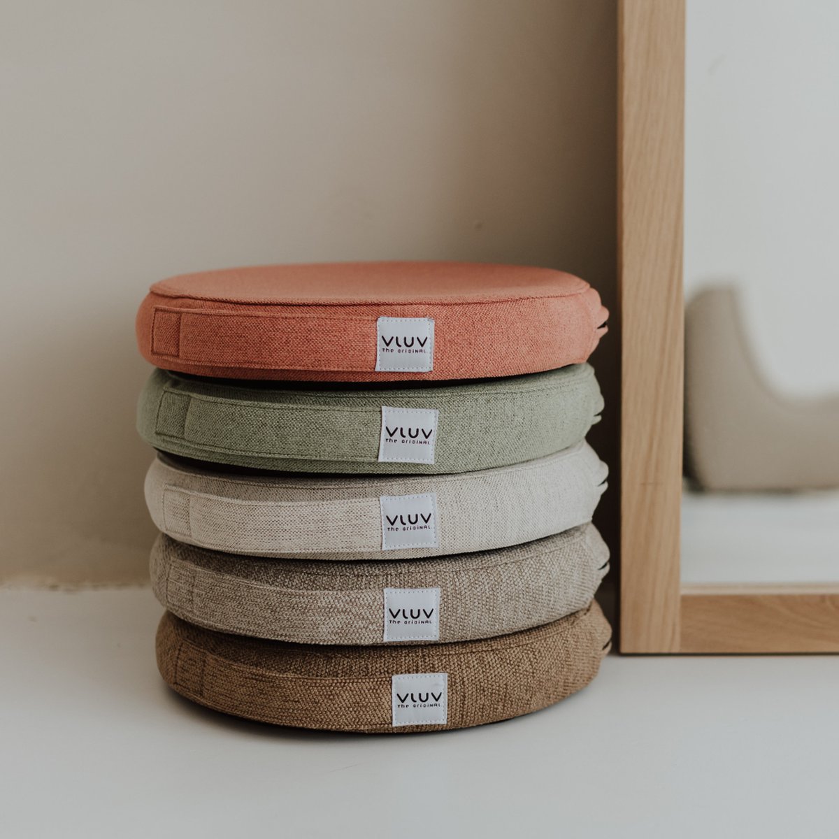 Vluv PIL&PED SOVA balanskussen 36 cm - Salmon — cadeau in Wonen & Interieur - foto 4