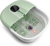 Mara Luxe Massage Voetenbad XXL - Verwarming en Bruismassage - Elektrisch - Opvouwbaar - Massage Rollers - Groen