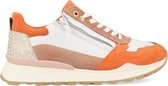 Bullboxer Sneakers AEX001E5C_SLOR Wit/ Oranje-30