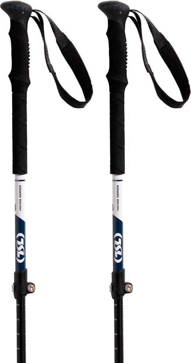 TSL OUTDOOR Hiking Aluminium 3 Cross Twist Polen - Black - 63-135 cm