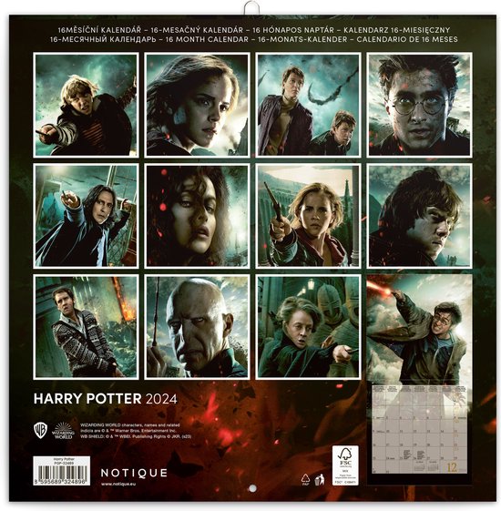 Harry Potter Kalender 2024