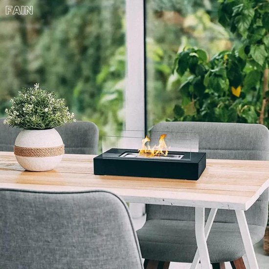 Acheter Cheminée au bioéthanol, foyer de table, bol, Pot pour intérieur et  extérieur, maison, jardin