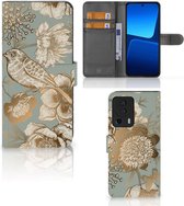 Hoesje geschikt voor Xiaomi 13 Lite Vintage Bird Flowers