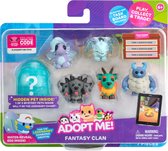 Adopte moi! Pack de 6 Pets de compagnie Fantasy Clan