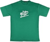 Groen shirt wild bedrukt ORIGINALS T-shirt, trendy T-shirt cadeau voor hem, Green T-shirt voor mannen (M)