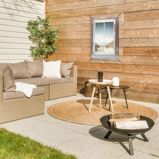 Affiche de jardin See-through - Plage - Vélo - 40x60 cm