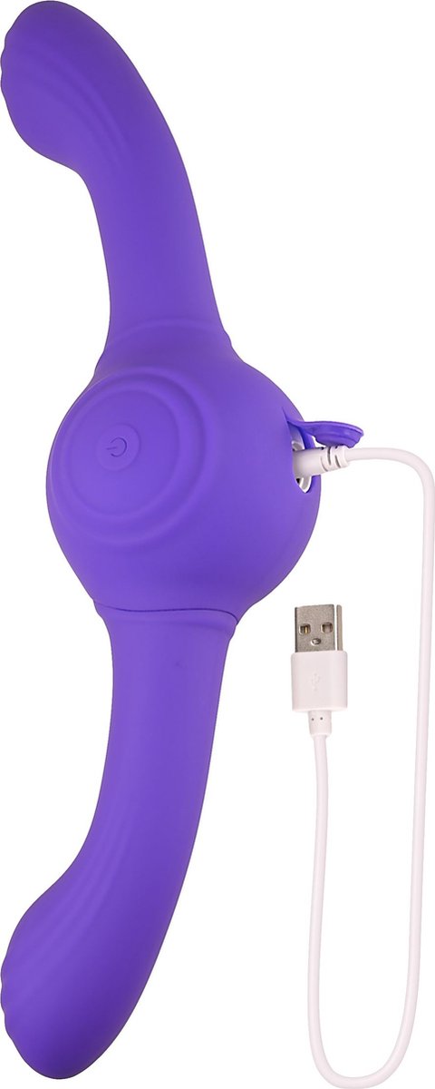 Goedkoopste Evolved - Our Gyro Vibe Dual End Vibrator - Paars