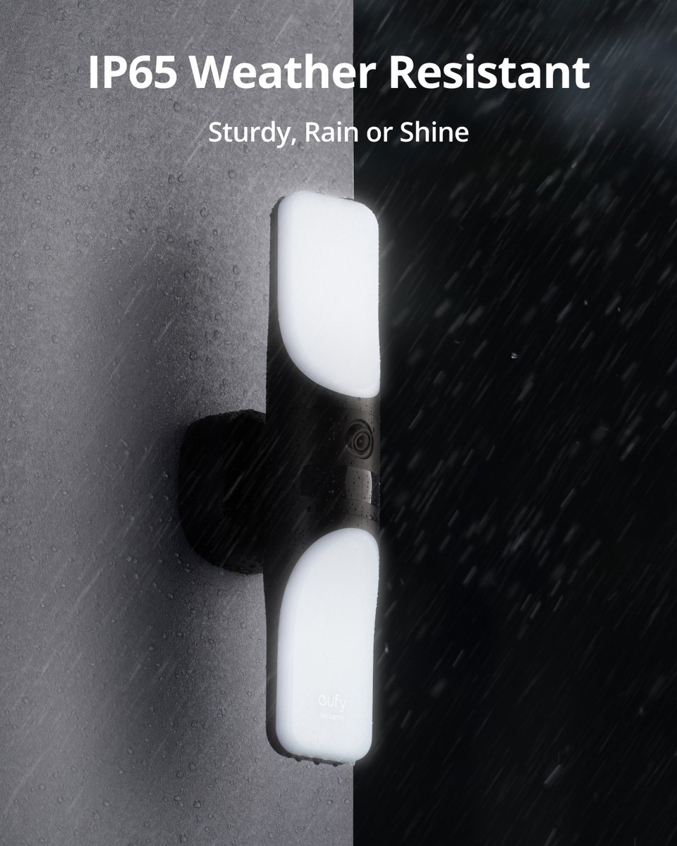 Afbeelding 3 van eufy Security S100 Wandlicht met Camera - Wall Light Cam - 2K-resolutie - 1.200 lumen verlichting - Kleurennachtzicht - AI slimme detectie - IP65 waterdicht - Geen maandelijkse kosten - Bedraad