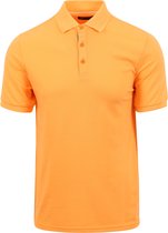 Suitable - Fluo A Polo Fel Oranje - Slim-fit - Heren Poloshirt Maat 3XL