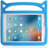 GREEN ON - Kids Cat Ears Case - For - iPad 2021 - Air 3 10.2 - 10.5 - Kinder Hoes - Blauw
