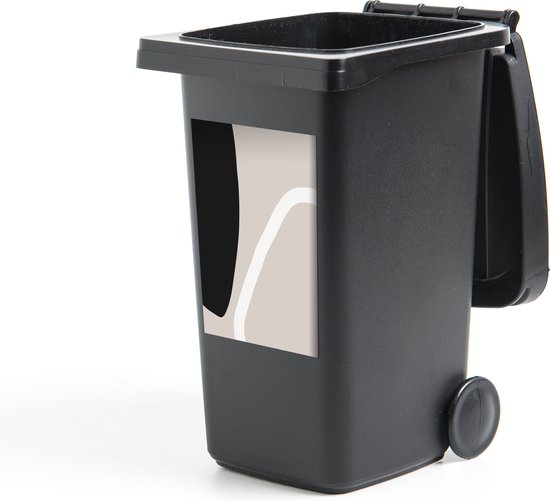 Autocollant conteneur Pastel - Minimalisme - Formes - 40x60 cm - Autocollant Kliko