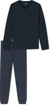 Schiesser Pyjama long - Ensemble de pyjama pour hommes Casual Essentials - Taille 2XL