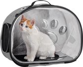 La capsule spatiale Eclipse de Worldstar Products - 44 x 34 x 28 cm - Accessoires, fournitures Animaux domestiques - sacs de transport - Transparent - chats - chiens