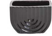 Housevitamin Regenboog Pot-Zwart- 14x8x10