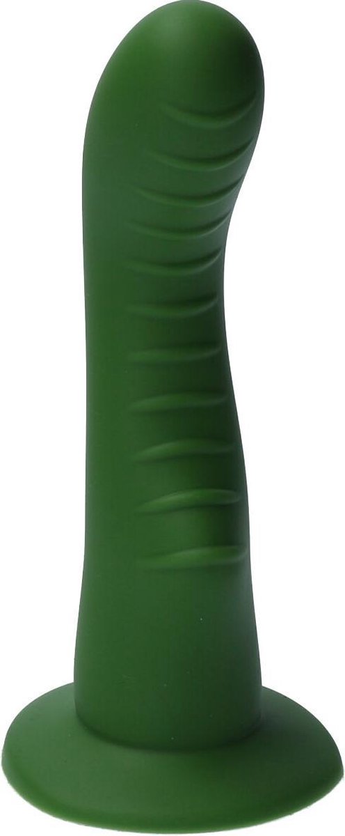 Goedkoopste Ylva & Dite - Kajsa - Siliconen G-spot / Prostaat dildo - Made in Holland - Donker Groen