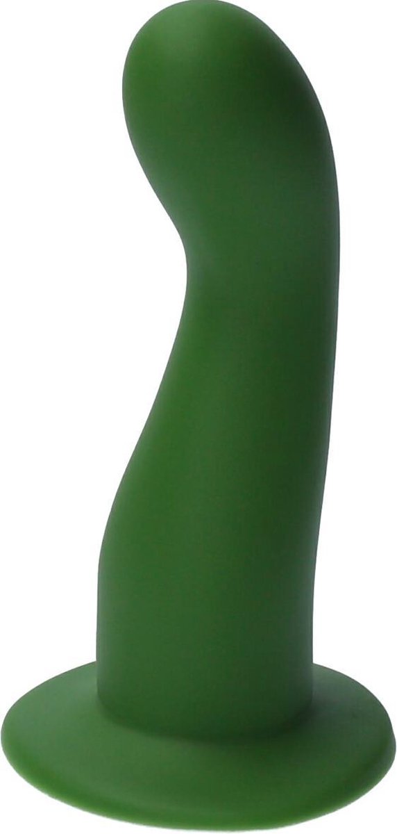 Goedkoopste Ylva & Dite - Leda - Siliconen G-spot / Prostaat dildo - Made in Holland - Donker Groen