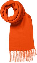 Apollo - Feest sjaals - Carnavals sjaal - fluor oranje - one size - Sjaal heren - Sjaal dames - Sjaal carnaval - Sjaals - Gekleurde sjaal - Neon sjaal