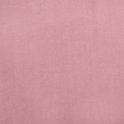 Gros plan sur du velours rose.