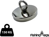 FishingMags - Magneetvissen - Vismagneet - Magneet Vissen - Magneetvissen starter - 150 KG