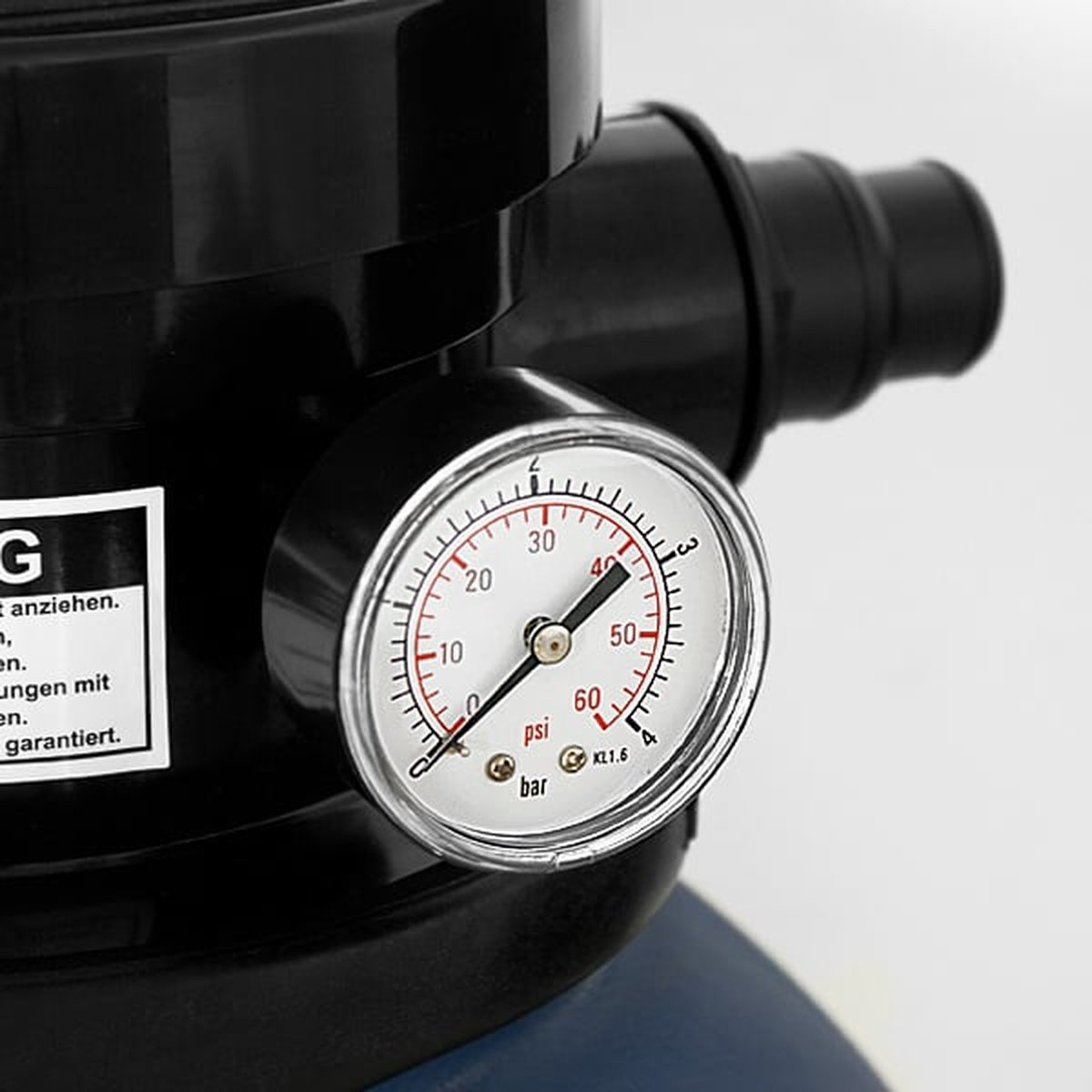 Monzana Zandfiltersysteem - 10.200 l/u 7-weg Klep Systeem - Blauw – foto 7