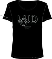 LOUD AND CLEAR® - T-Shirt - Shirt - Zwart - Print - Opdruk - Heren - Dames - Maat XXL - 2XL