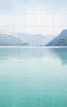 IXXI Lake Brienz in Switzerland - Wanddecoratie - Zomer - 100 x 160 cm
