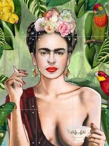 IXXI Frida Con Amigos - Décoration murale - 80 x 60 cm