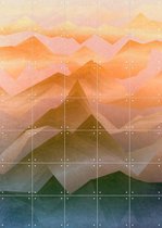 IXXI Top of the World Sunrise - Wanddecoratie - 140 x 100 cm