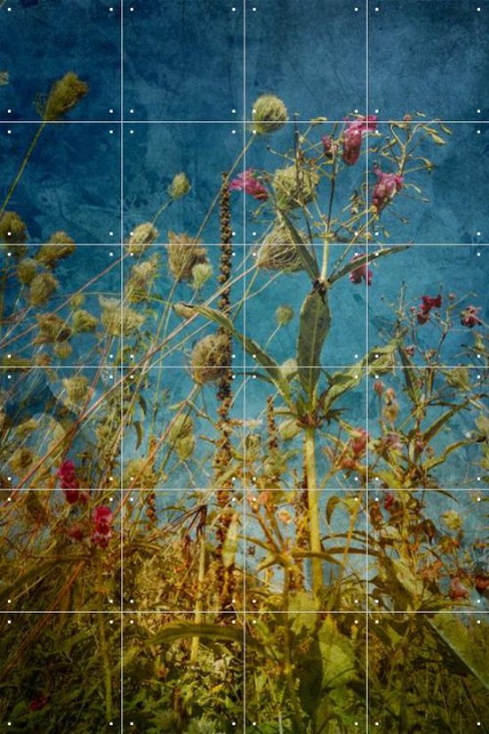 IXXI Heat Flowers - Wanddecoratie - 120 x 80 cm