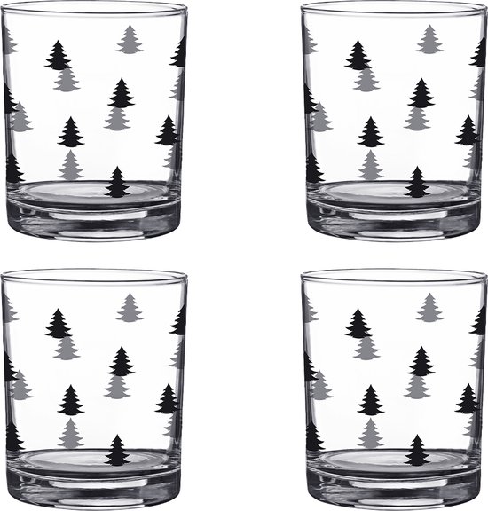 Excellent Houseware Tumbler glazen - 400 ml - 4x stuks | Leen Bakker