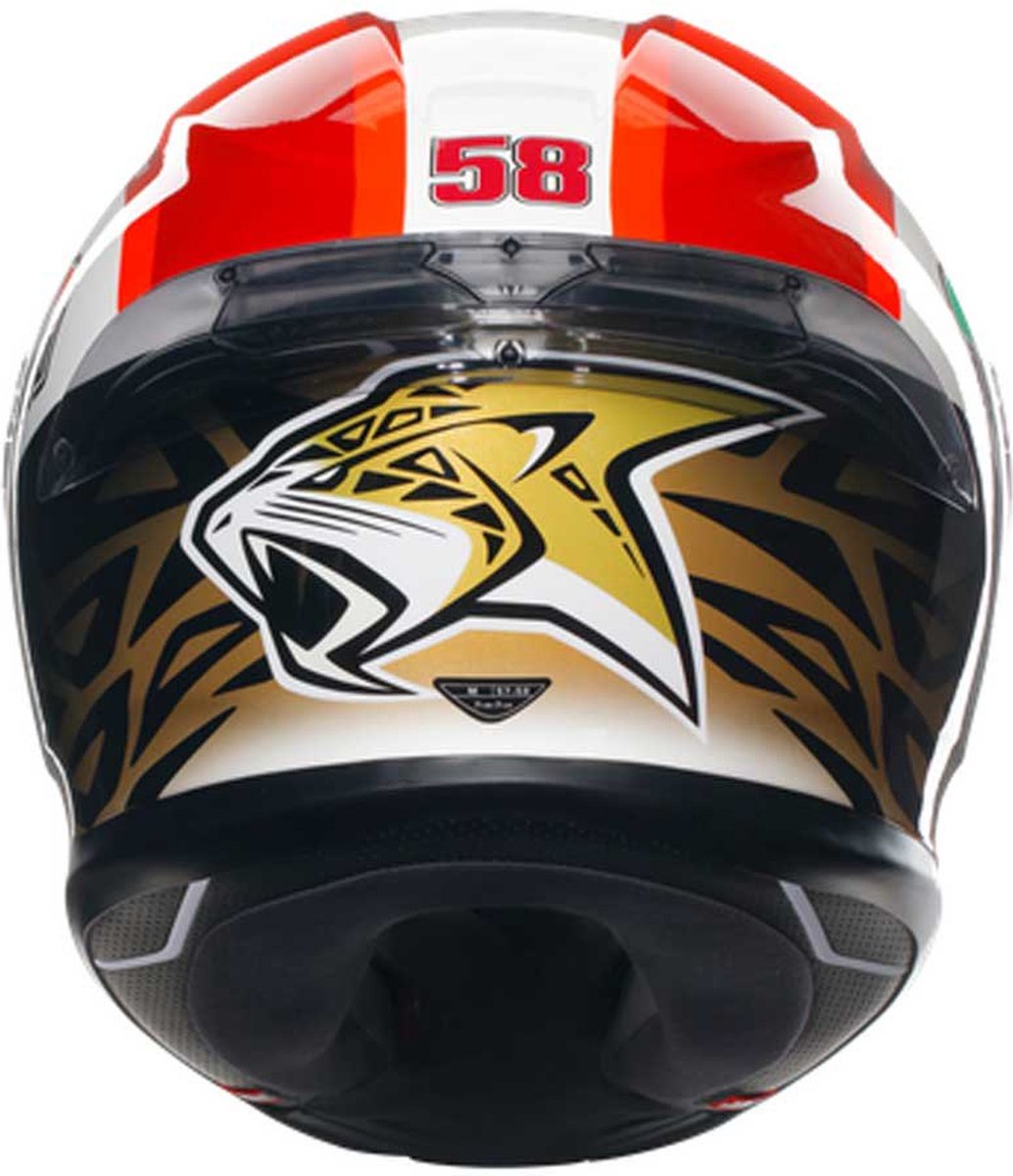 Agv K6 S E2206 Mplk Sic58 004 Integraalhelm - Maat L - Helm – foto 3