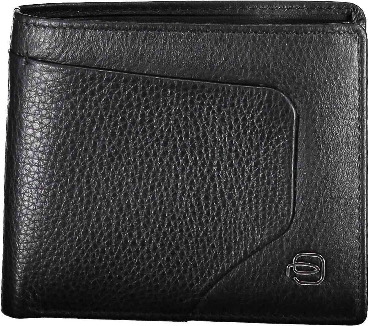 Piquadro Black Leather Wallet