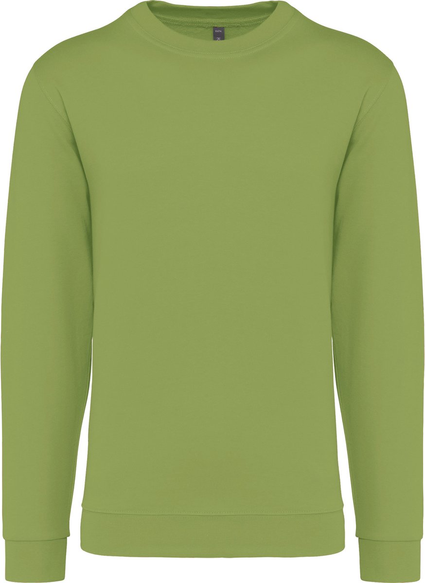 Sweater ‘Crew Neck Sweatshirt’ Kariban Collectie Basic+ Pistachio Groen
