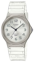 Casio Casio Collection MQ-24S-7BEF Horloge - Kunststof - Transparant - Ø 33 mm