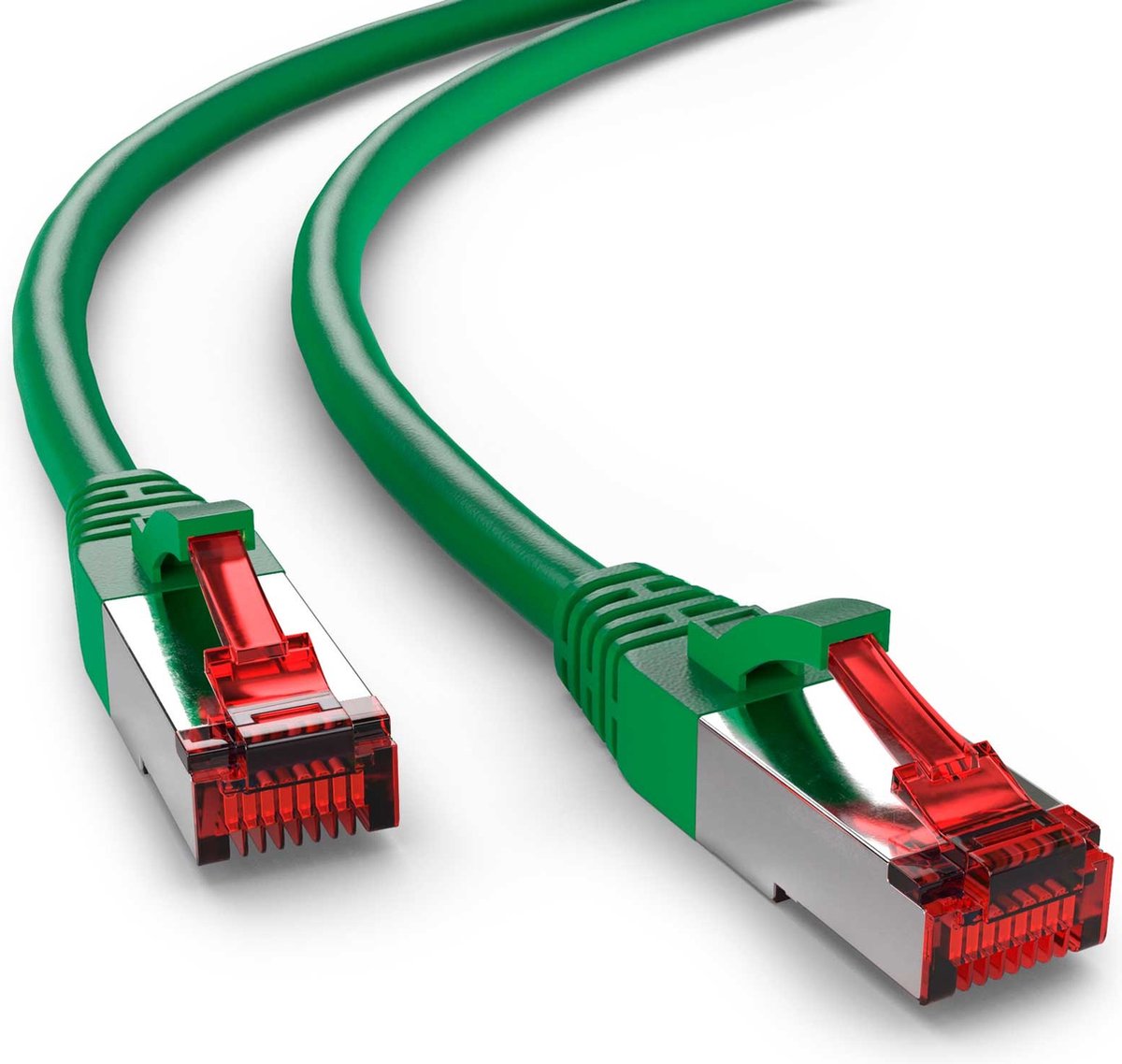 Wentronic 95484 - Cat 6 UTP-kabel - RJ45 - 10 m - Groen