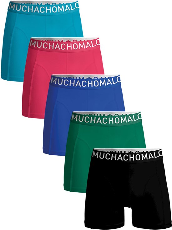 Muchachomalo Heren Boxershorts 5 Pack - Normale - Mannen Onderbroek met Zachte Elastische Tailleband