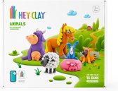 HEY CLAY Animals Kit, Boetseerklei, Meerkleurig, Kind, 15 stuk(s), 11 kleuren, 3 jaar